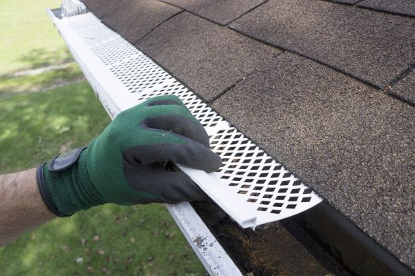 Gutter Filter Installation in Hilliard